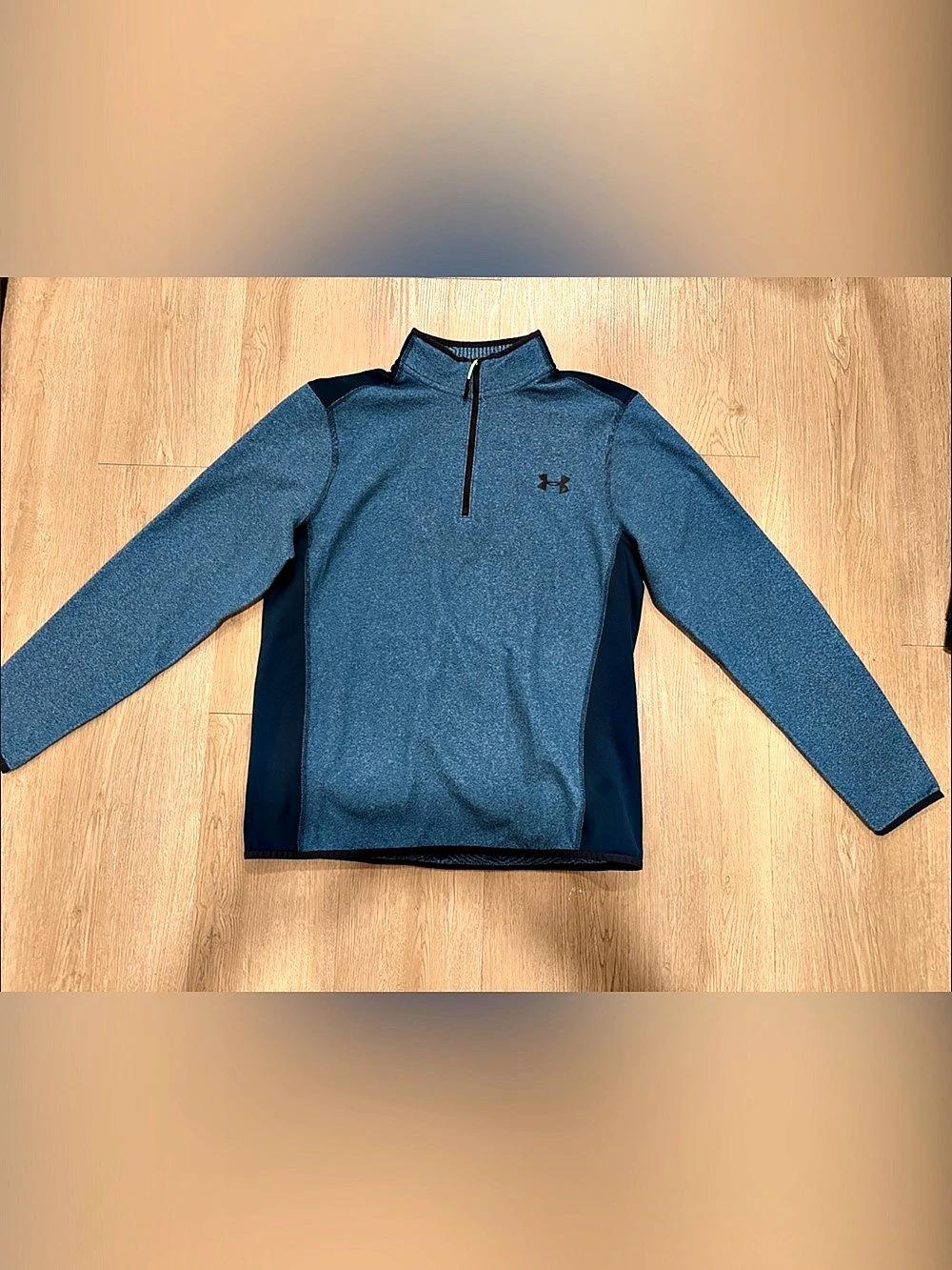Under Armour Storm 1/4 Zip Men's Blue & Turquoise Quarter Zip
